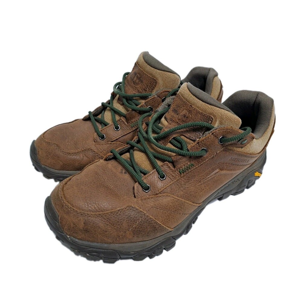 Merrell Moab Adventure 3 Shoes Men's 11 Vibram Earth Brown Leather J000447